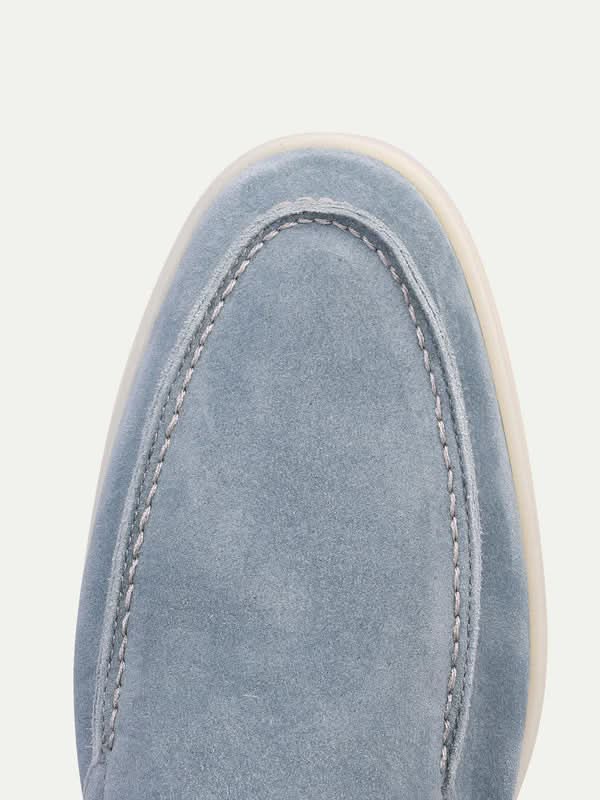 Luke™ | Classic Baby Blue Loafers