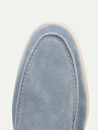 Luke™ | Classic Baby Blue Loafers