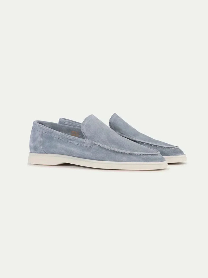 Luke™ | Classic Baby Blue Loafers