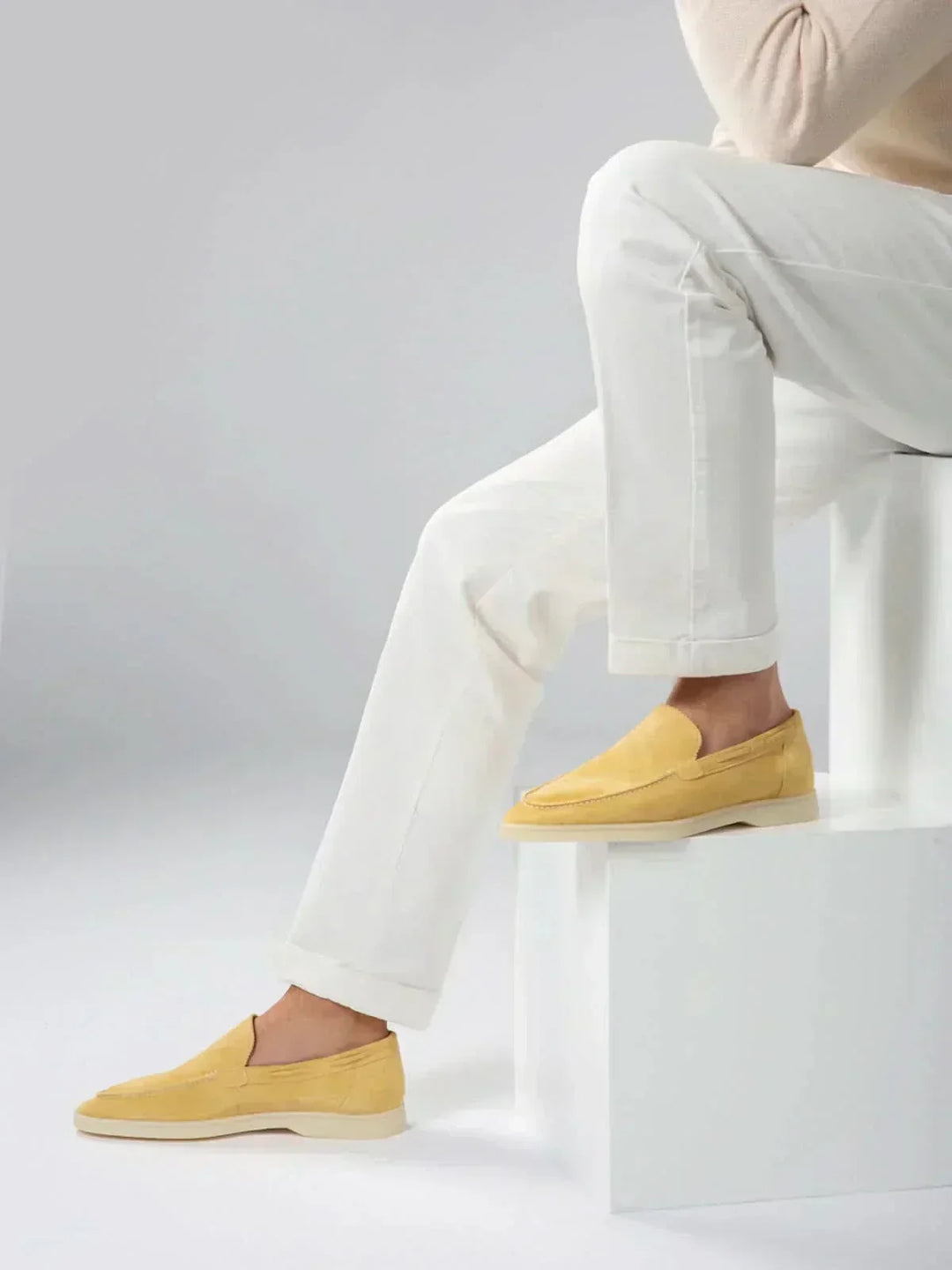 Mark™ | Lemon Yellow Summer Loafers