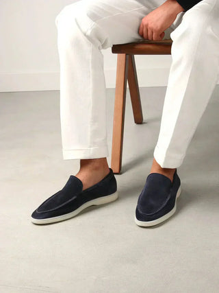 John™ | Navy Summer Loafers