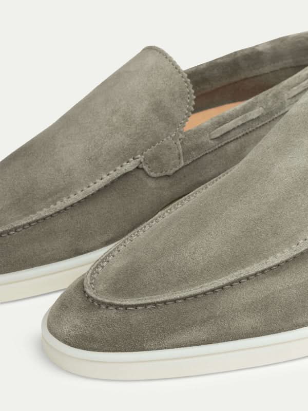 Ryan™ | Classic Olive Green Loafers