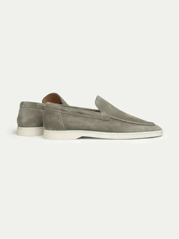 Ryan™ | Classic Olive Green Loafers
