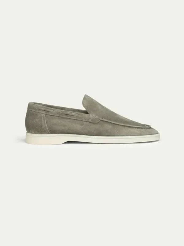 Ryan™ | Classic Olive Green Loafers