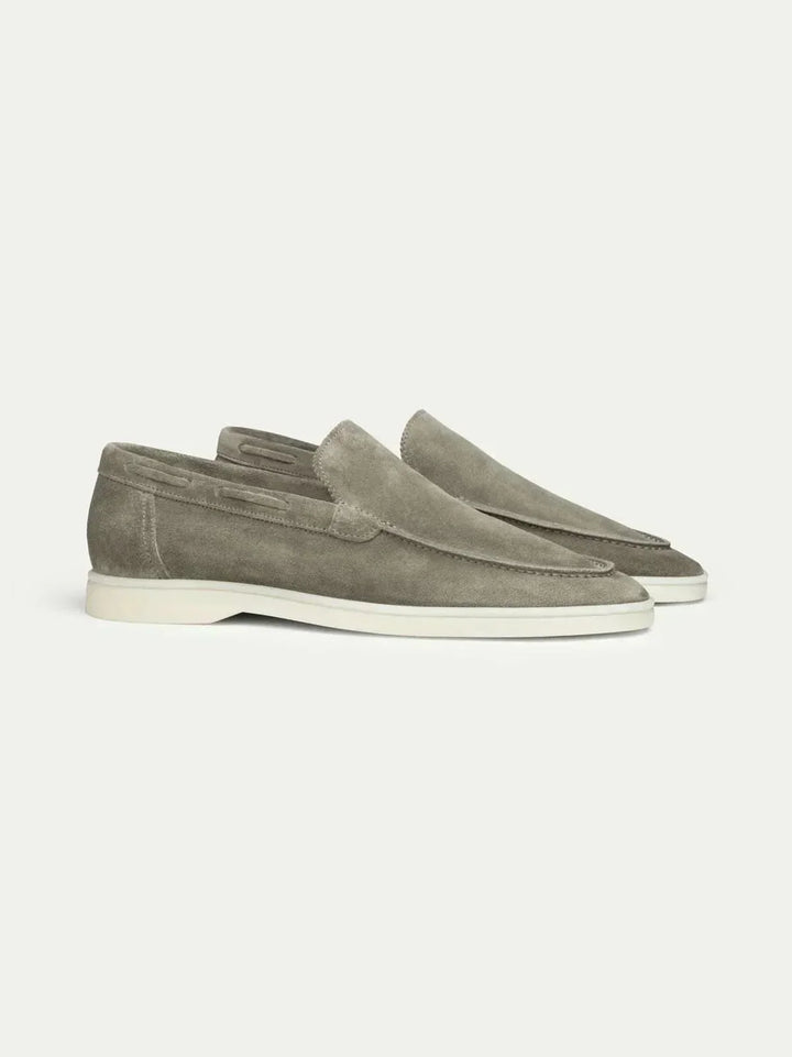 Ryan™ | Classic Olive Green Loafers