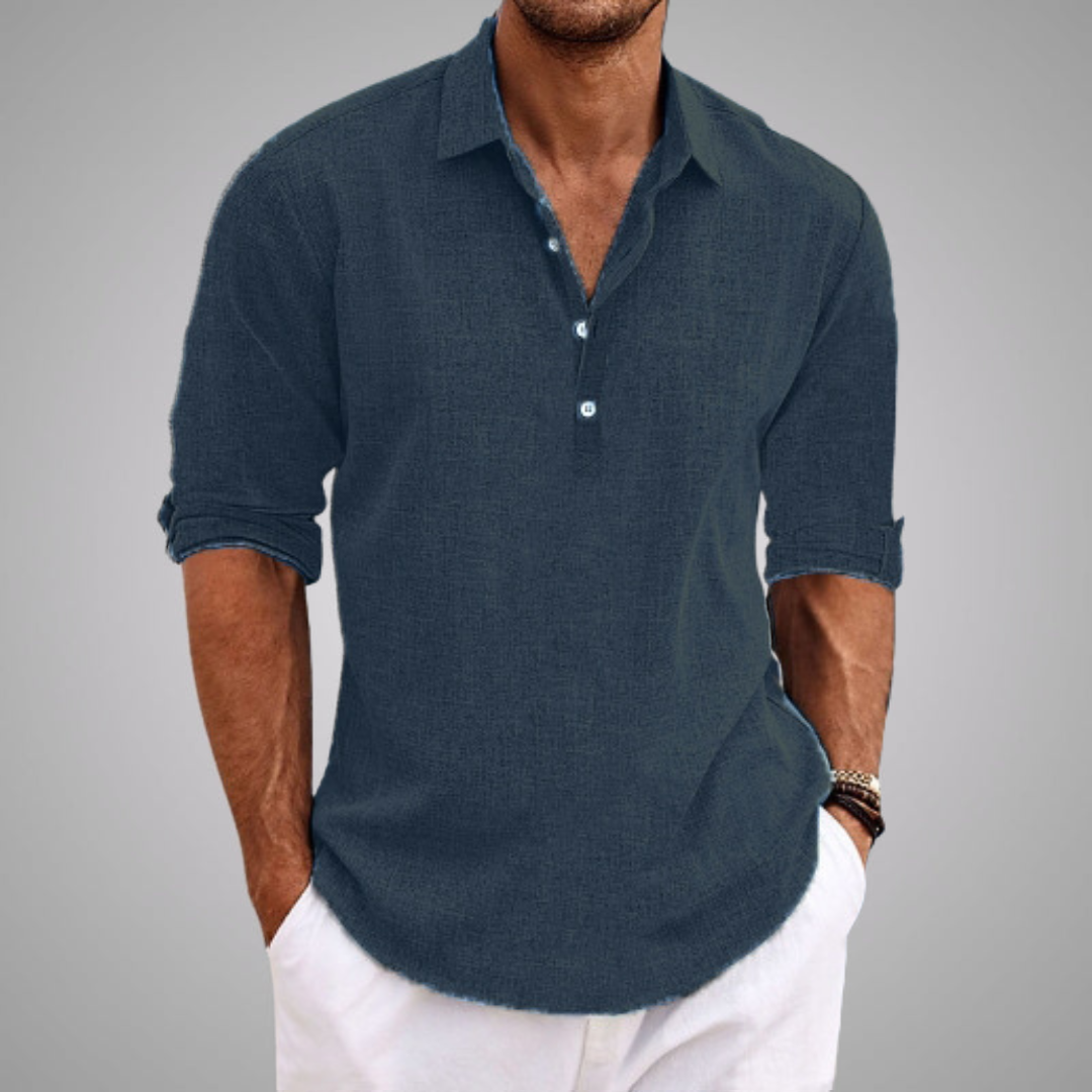 Wayne™ | Casual Popover Shirt